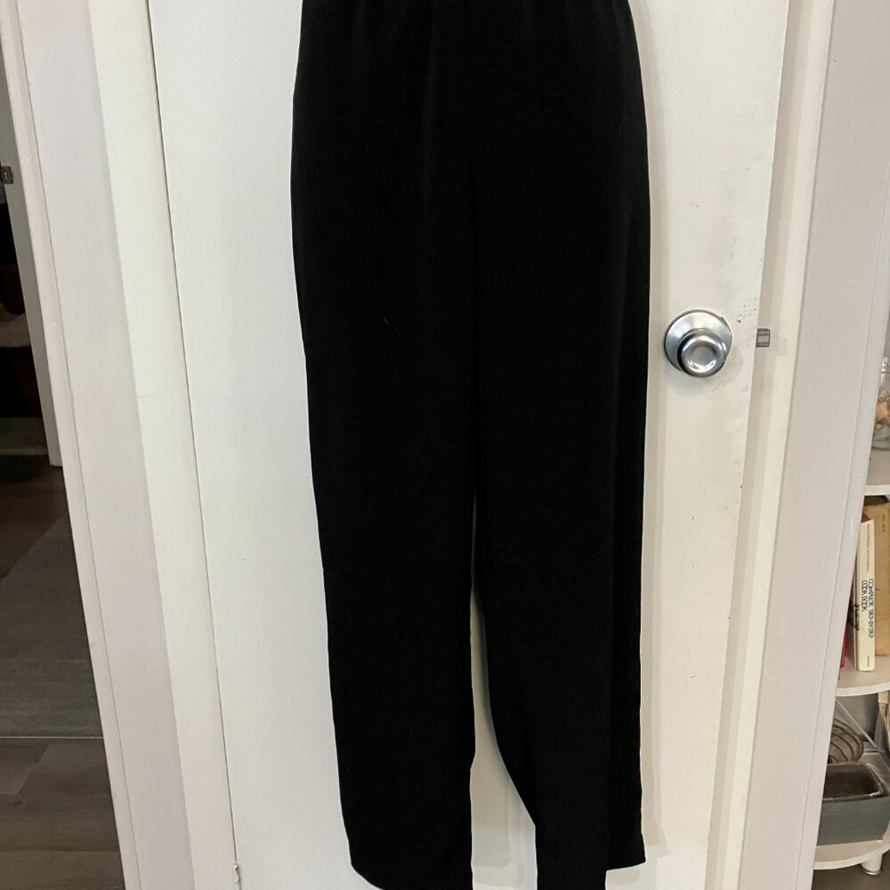 Navy Blue TanJay Slacks Size 14 EUC - Picture 2 of 6